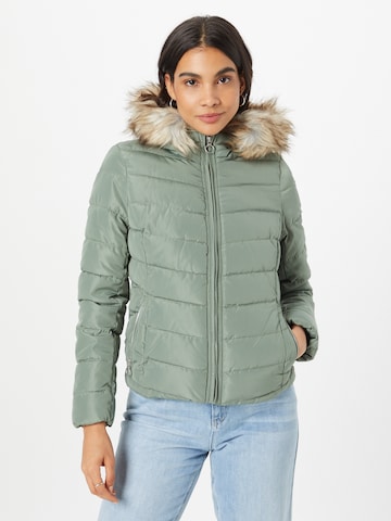 Veste d’hiver ONLY en vert : devant