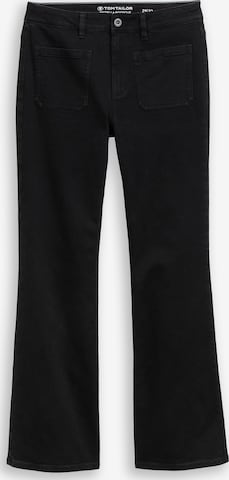 Bootcut Jean 'STELLA' TOM TAILOR en noir : devant