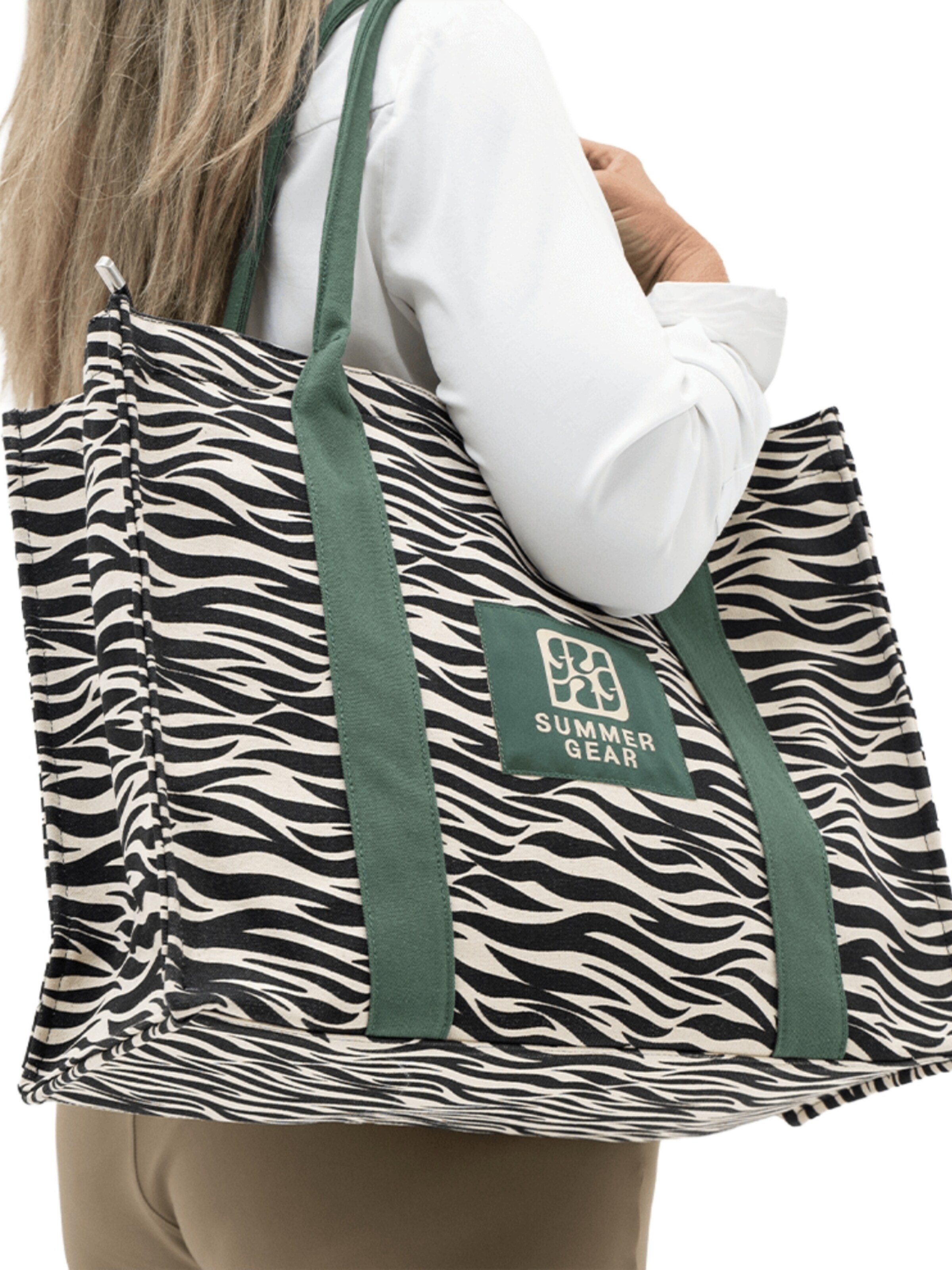 SummerGear Shopper 'Solis' in Zwart: voorkant
