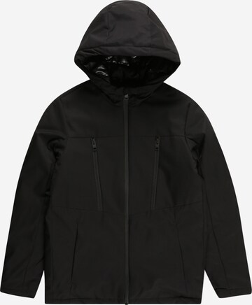 Veste mi-saison 'Abel' Jack & Jones Junior en noir : devant