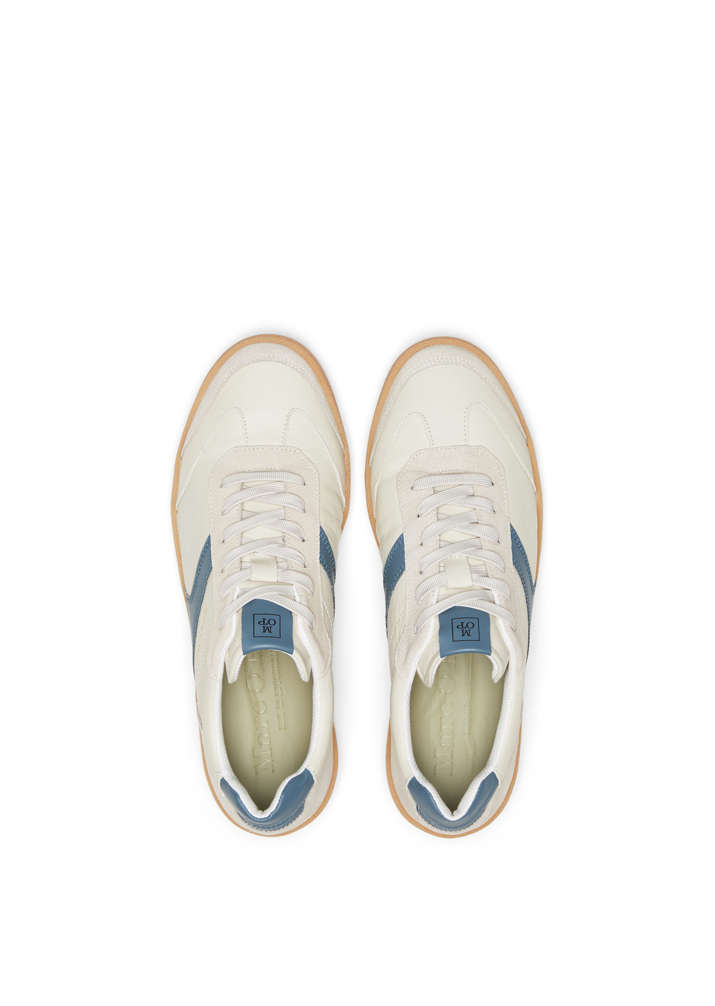 Sneaker bassa 'Court 4A' di Marc O'Polo in beige