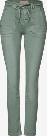 STREET ONE Slim fit Jeans in Green: front