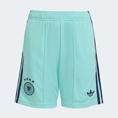ADIDAS PERFORMANCE Calças de desporto 'Germany 26 Away Kids' em navy / turquesa, Vista do artigo