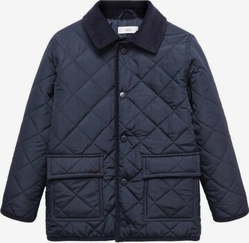 MANGO KIDS Coat in Blue: front