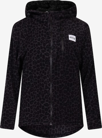Eivy Fleecejacke Techlight Ziphood Fleece in Grau: Vorderseite