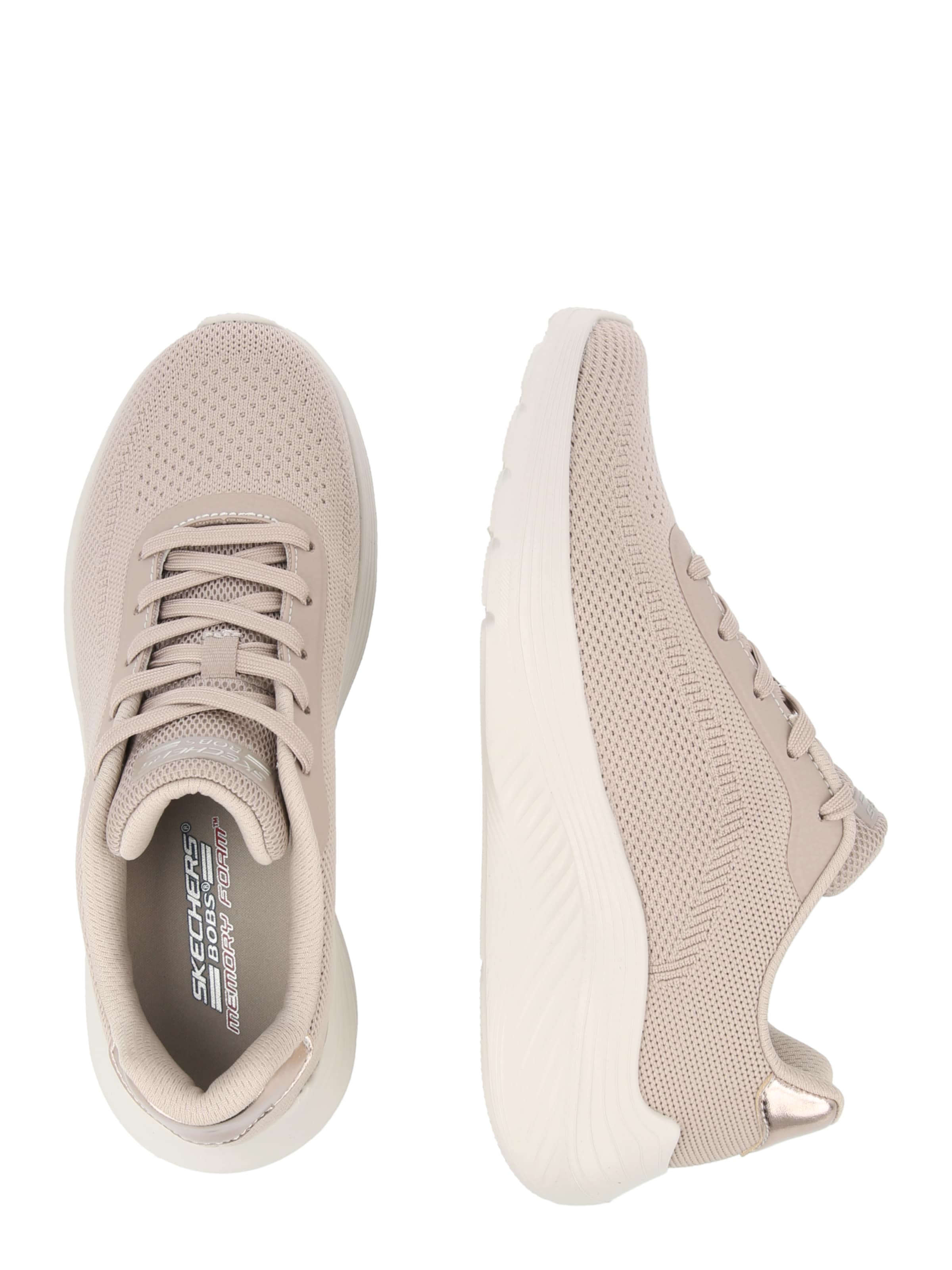 SKECHERS Ниски маратонки 'BOBS SQUAD WAVES-CURRENT LOOK' в сиво