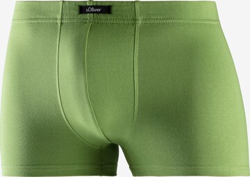 Boxers s.Oliver en vert