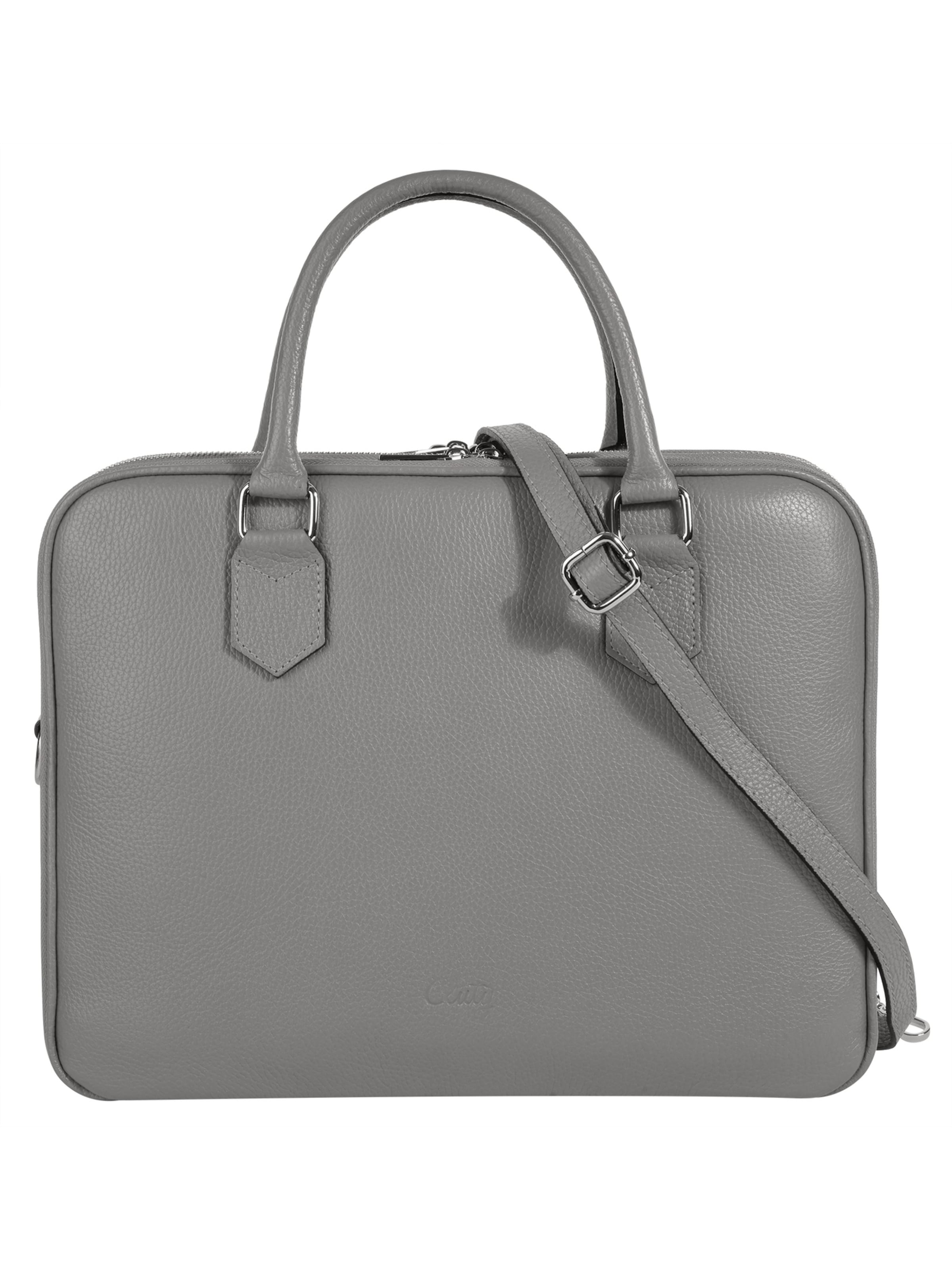 Mallette Cluty en gris : devant
