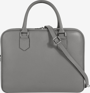 Mallette Cluty en gris : devant