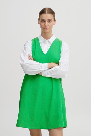 ICHI - Vestido 'VICTORIA' en verde: frente