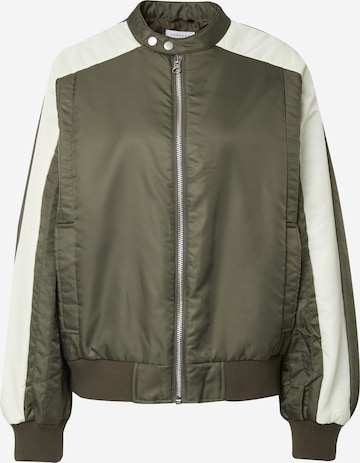 Veste mi-saison TOPSHOP en vert : devant