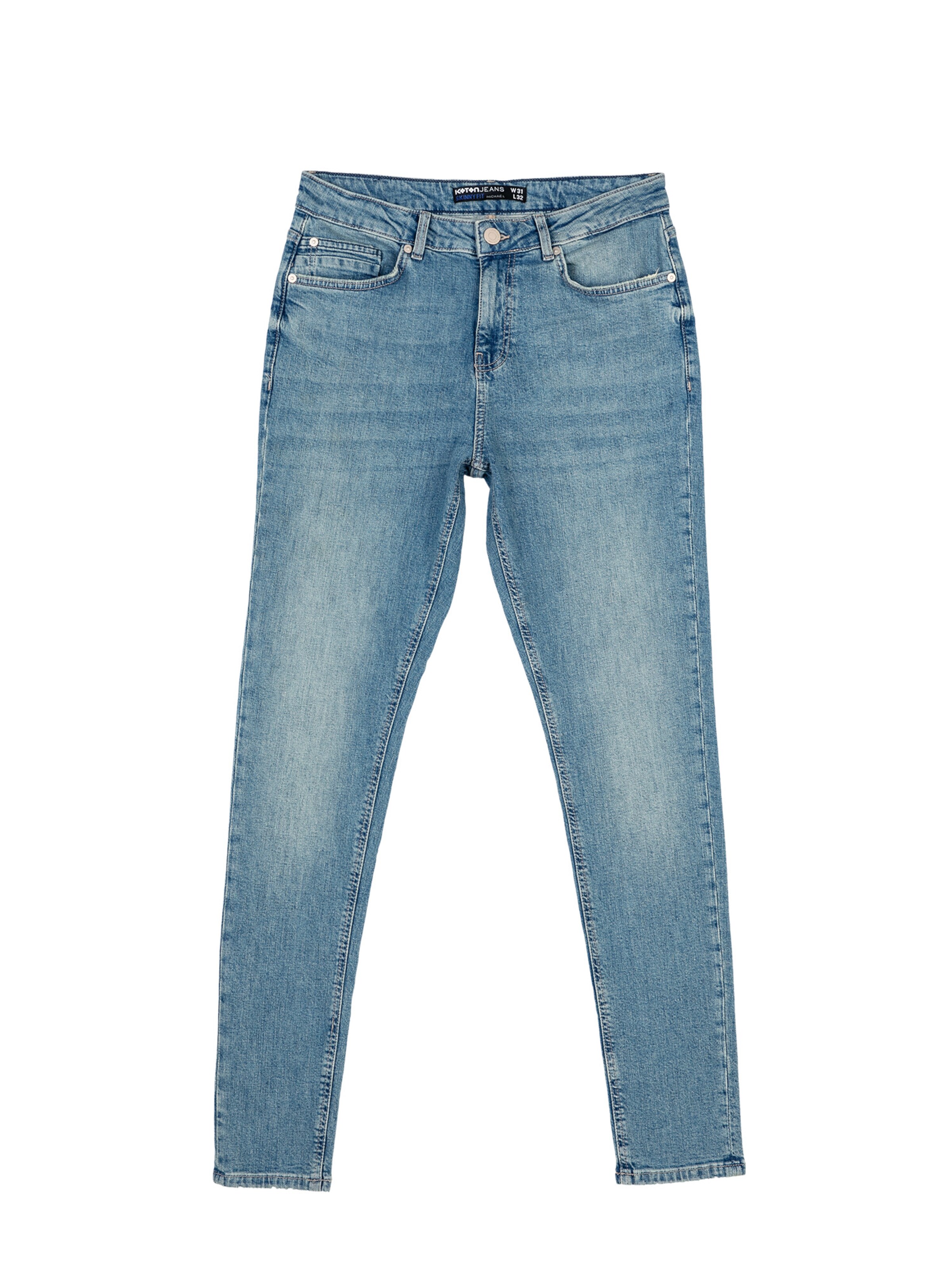 Koton Skinny Jeans in Blauw: voorkant