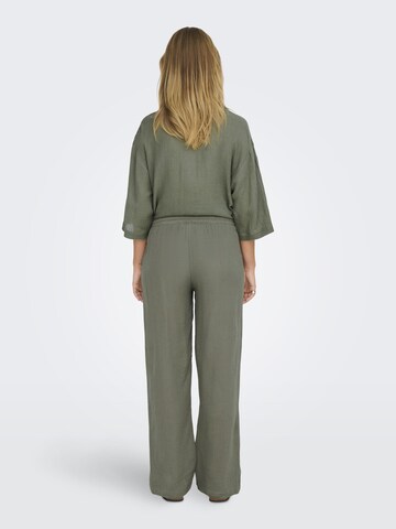 Wide leg Pantaloni 'JDYUma' di JDY in verde