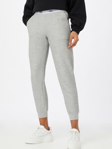 UGG - Tapered Pantalón en gris: frente