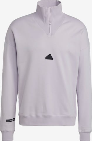 ADIDAS SPORTSWEAR Sport sweatshirt i lila: framsida