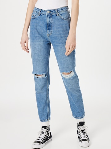 Trendyol Tapered Jeans in Blue: front