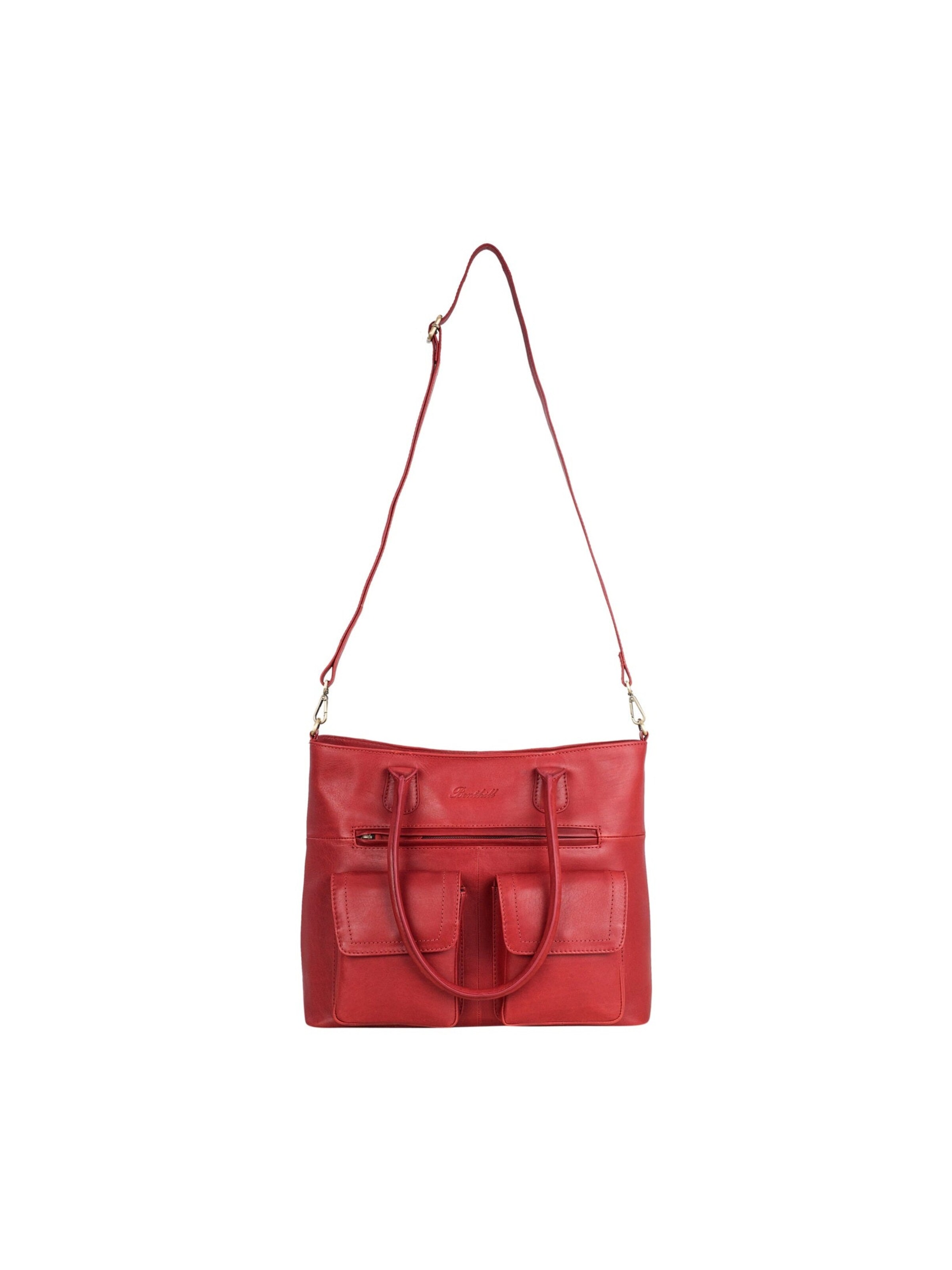 Benthill Handbag in Red