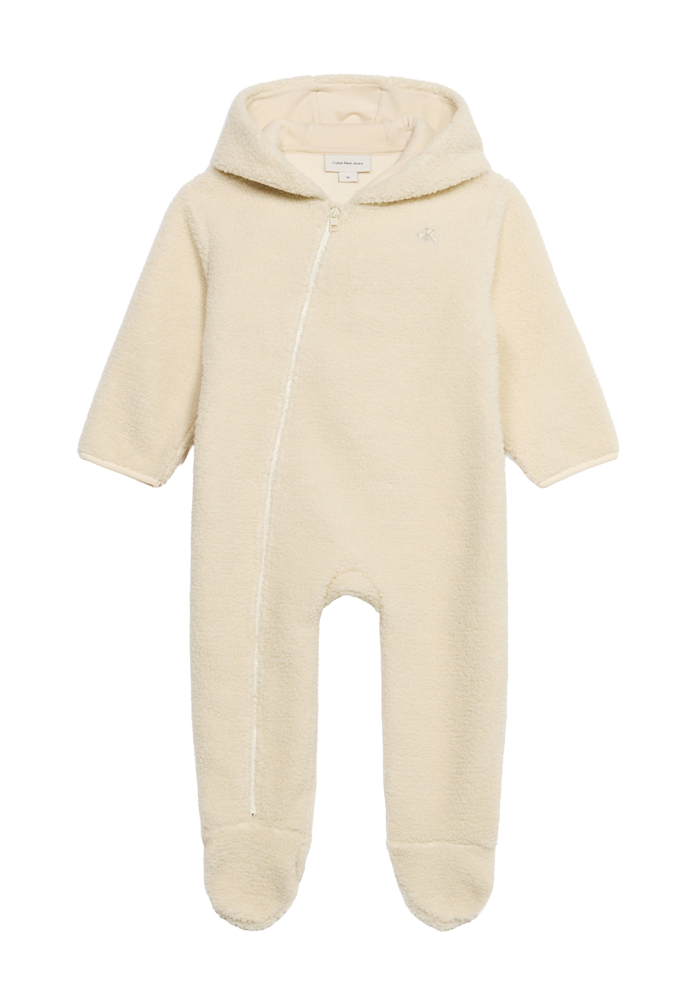 Calvin Klein Jeans Dungarees in Beige: front