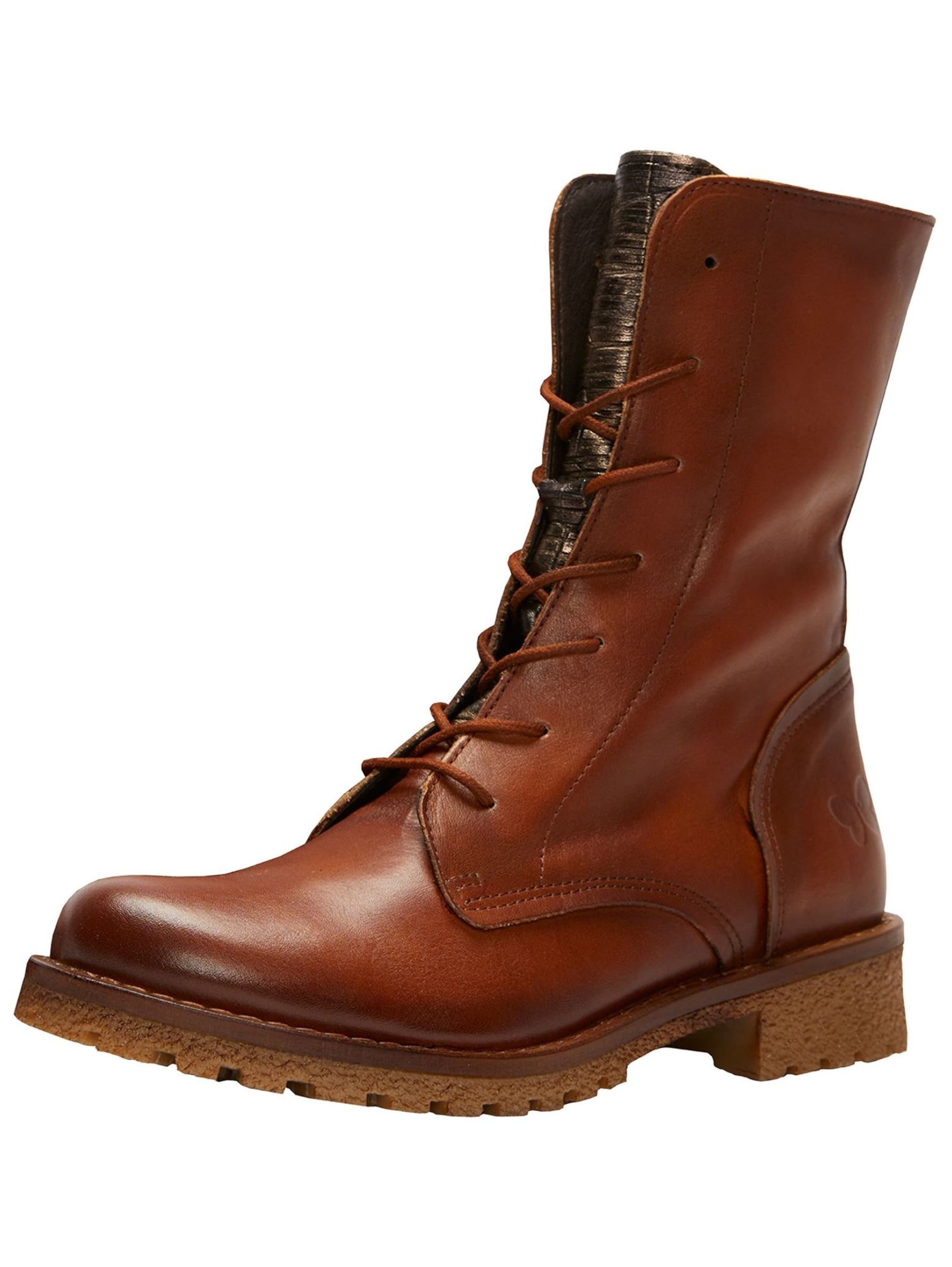 FELMINI Lace Up Ankle Boots in Brown ABOUT YOU
