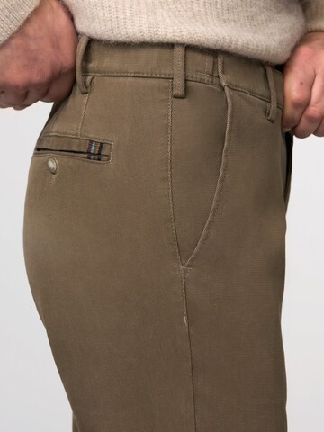 MEYER Regular Chino trousers 'Oslo' in Brown