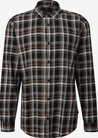 Chemise QS en mélange de couleurs : devant