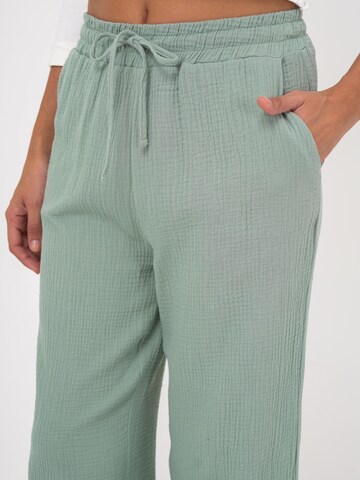 FRESHLIONS Loose fit Trousers 'Mila' in Green