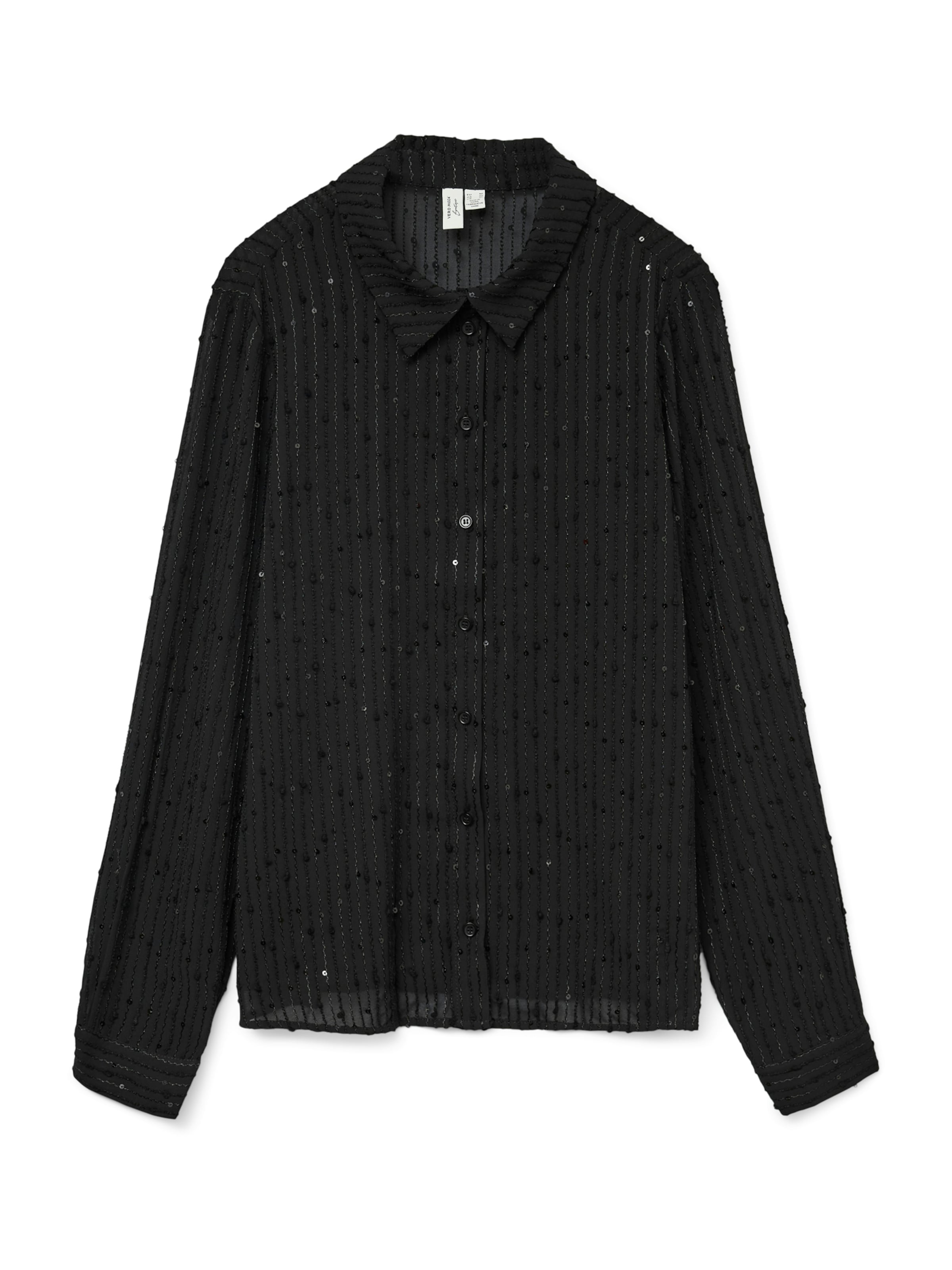 VERO MODA Blus 'VMFINOLA' i svart: framsida