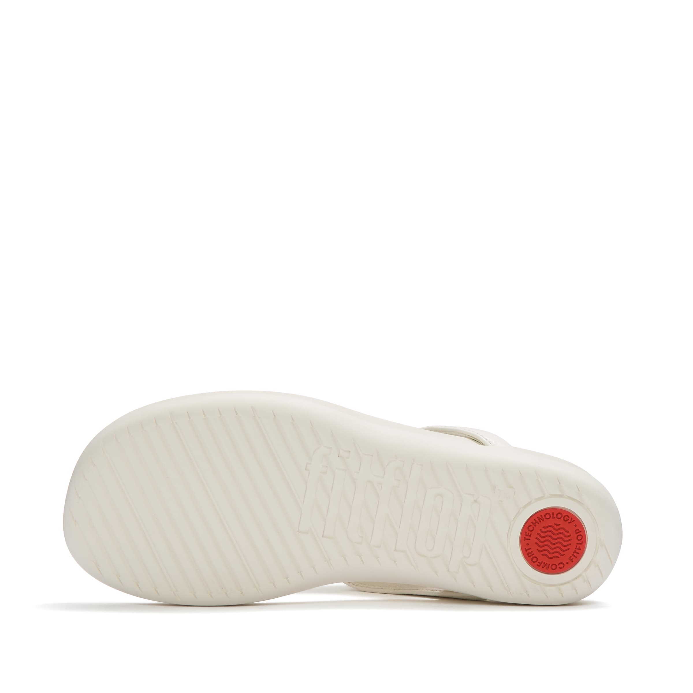 FitFlop T-Bar Sandals in White
