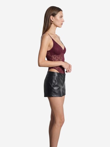 Dilvin Bodysuit 'Blusen' in Red