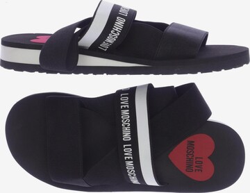 Love Moschino Sandalen 40 in Schwarz: predná strana