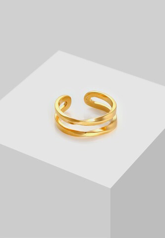 ELLI Ring Organic in Gold