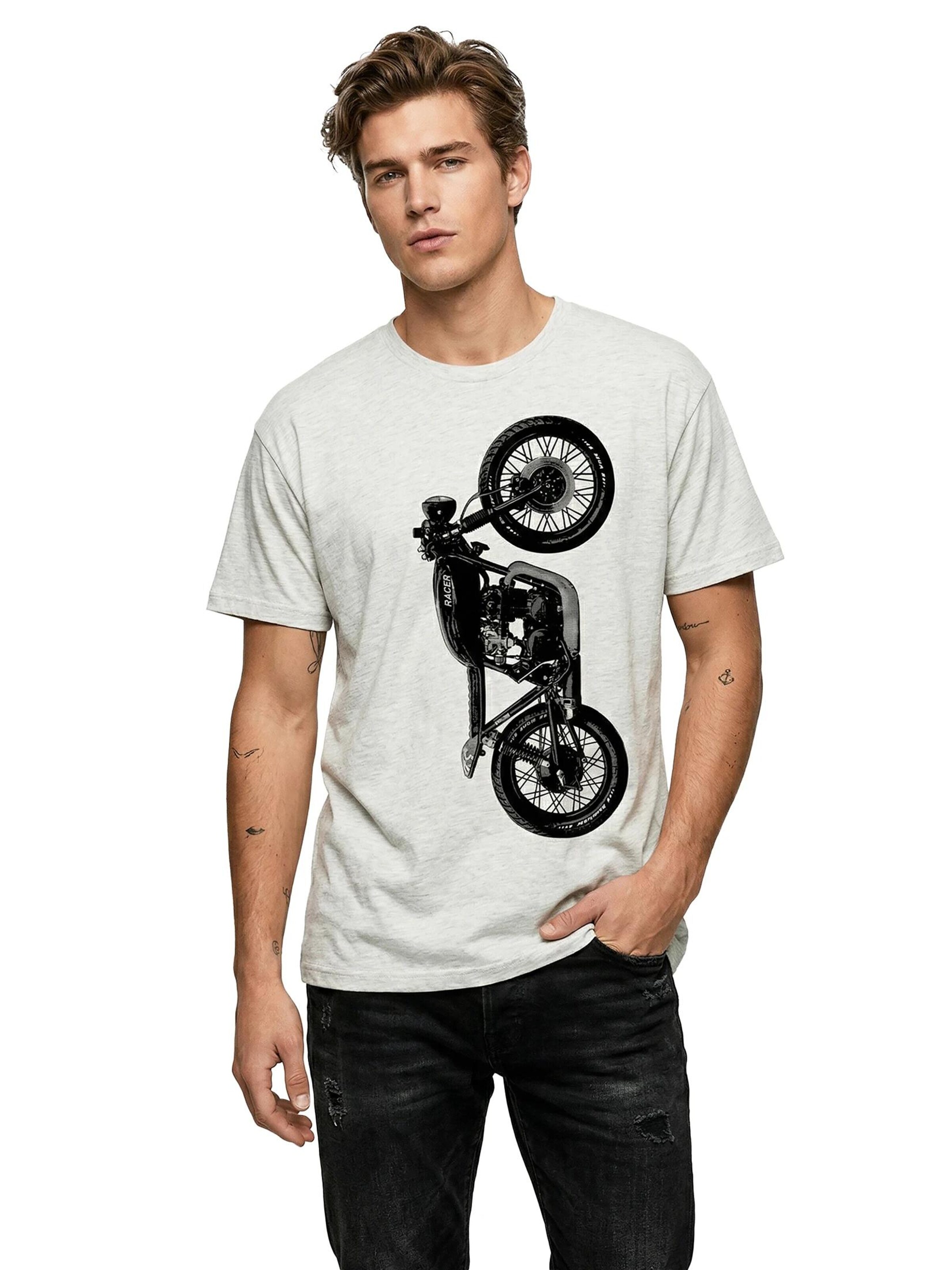 MAKAYA Shirt 'Big-CB' in White