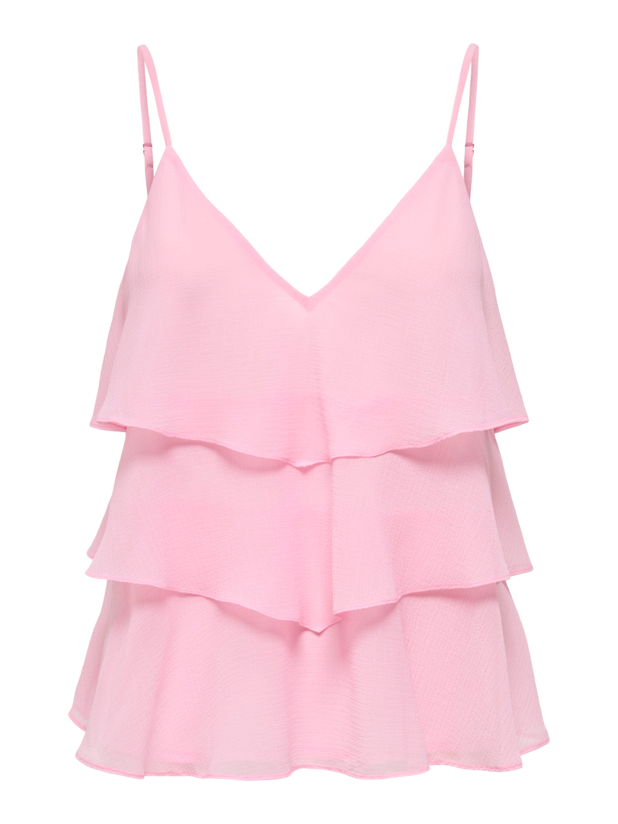 ONLY - Top 'ONLLINN' en rosa: frente