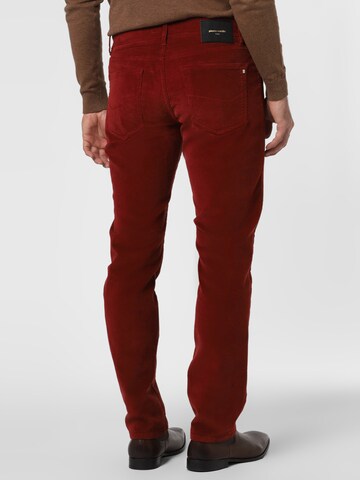PIERRE CARDIN Regular Pants 'Lyon' in Red