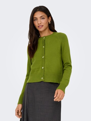 ONLY Knit cardigan 'katia' in Green: front