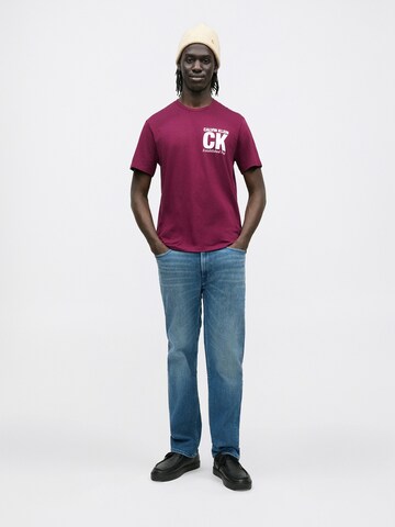 Calvin Klein Μπλουζάκι σε λιλά