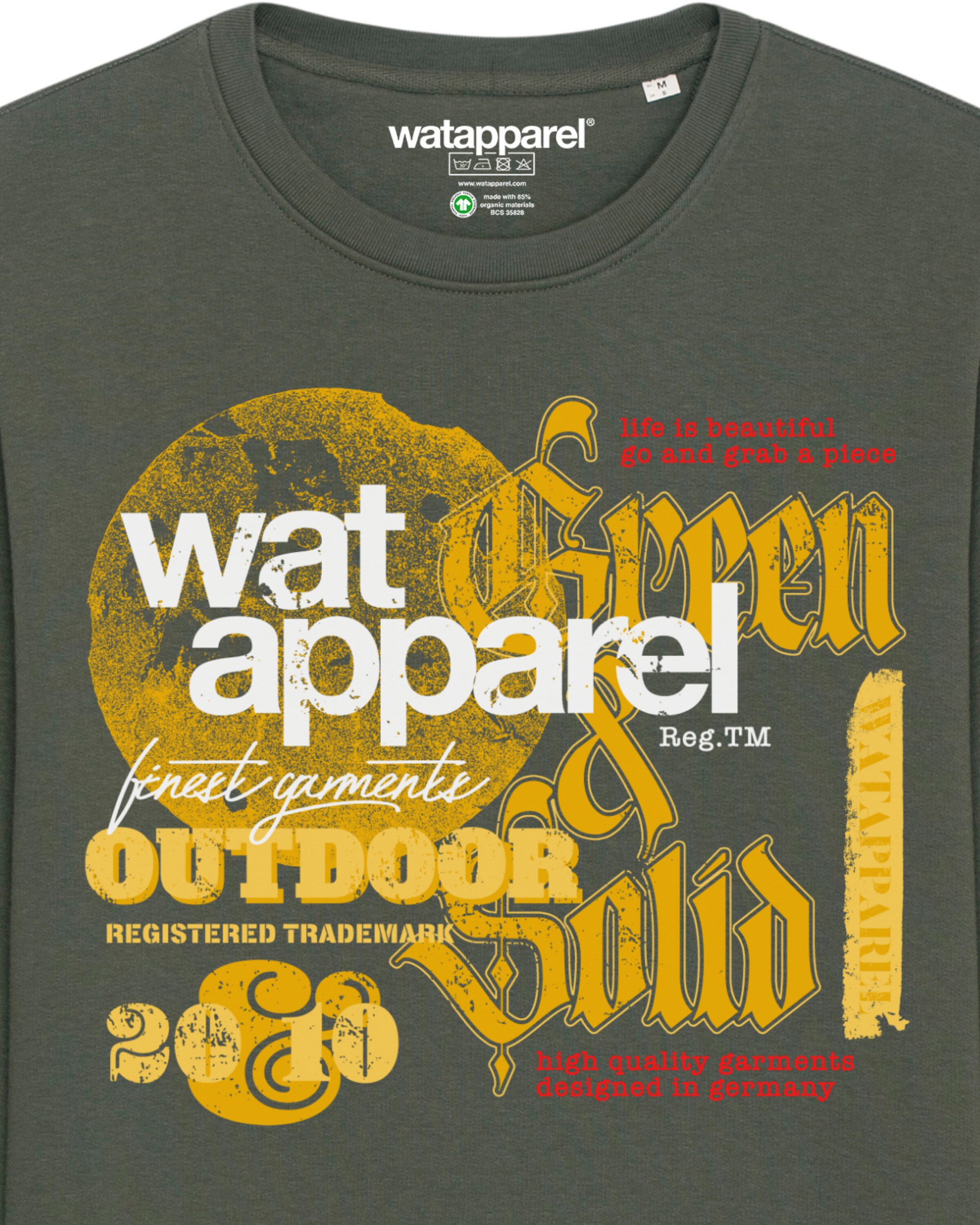 Sweat-shirt Watapparel en vert