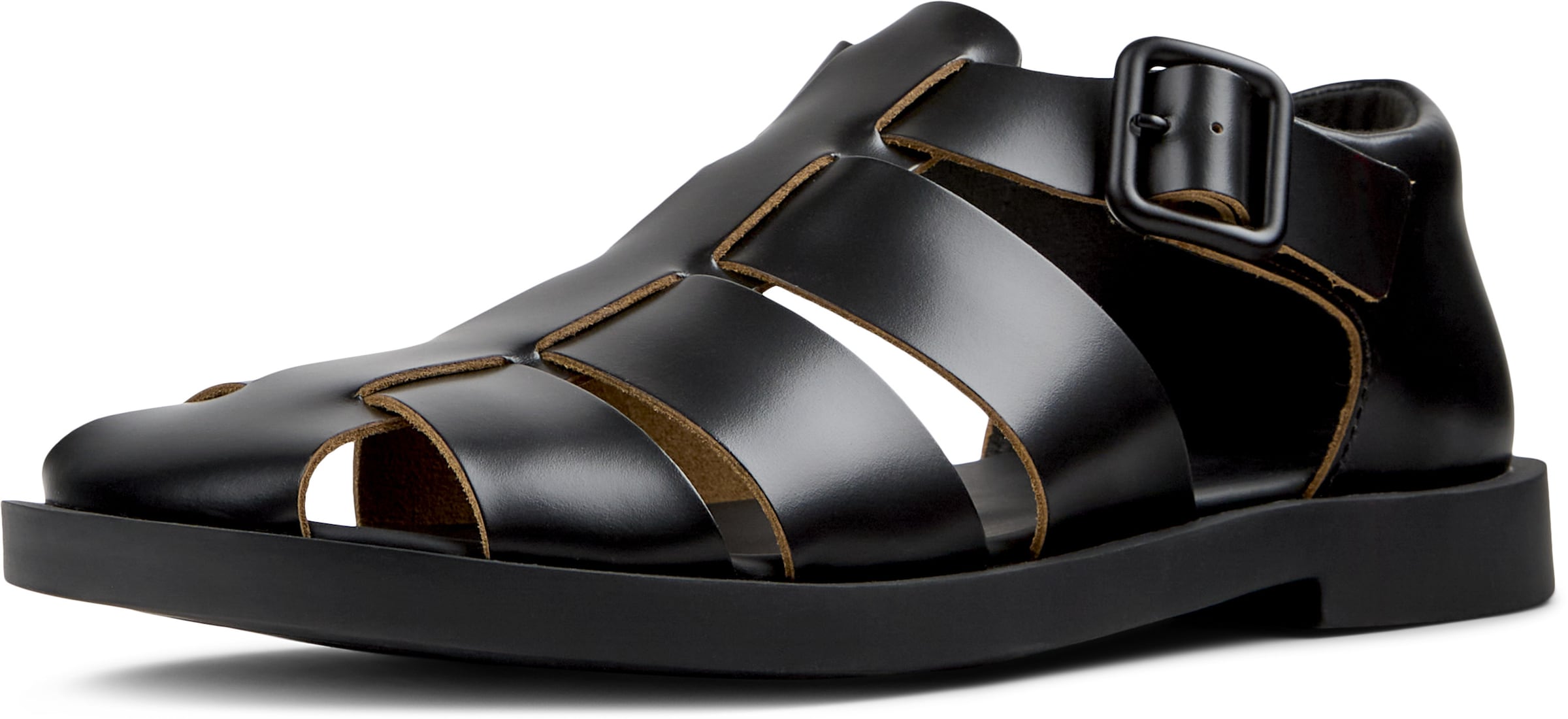 Sandalo 'Don' di CAMPER in nero: frontale