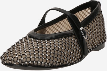 STEVE MADDEN Nauhaballerina 'Rejoice' värissä beige: etupuoli