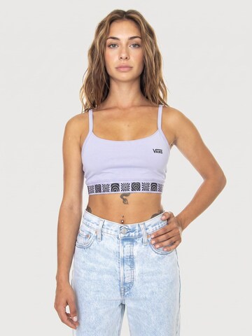 Haut 'Divine Energy' VANS en violet : devant