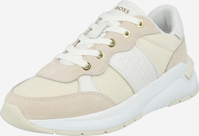 BOSS Sneaker low 'Skylar' i beige / guld / pudder / hvid, Produktvisning