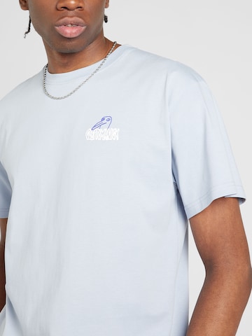 T-Shirt 'Krooked Gulls' Cleptomanicx en bleu