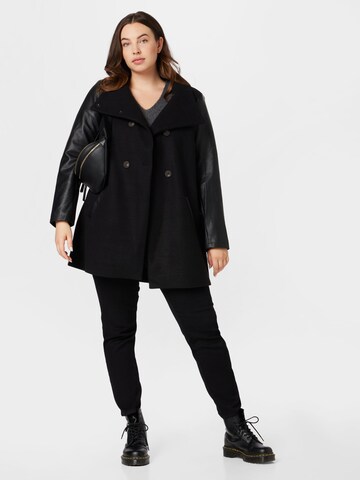 ONLY Curve Ανοιξιάτικο και φθινοπωρινό παλτό 'EMMA' σε μαύρο