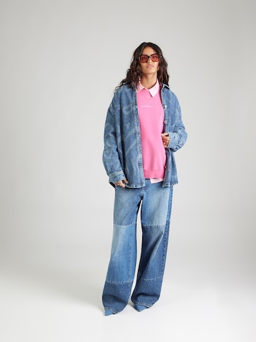 MADS NORGAARD COPENHAGEN Sweatshirt i rosa