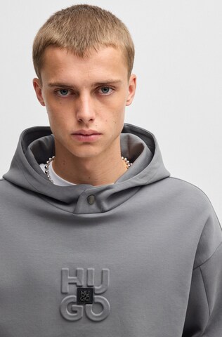 HUGO Sweatshirt ' Debostaco' in Grey