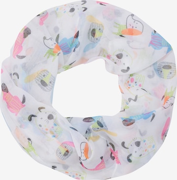 Seasons of April Tunnelsjaal 'Nala' in Wit: voorkant