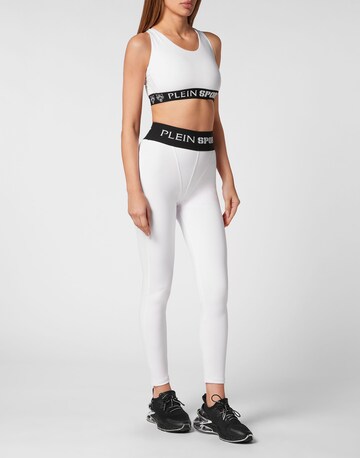 Bustino Reggiseno sportivo di Plein Sport in bianco