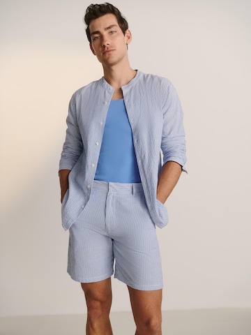 Coupe regular Chemise 'Leo' Guido Maria Kretschmer Men en bleu : devant