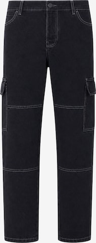 Jeans cargo di BRAVE SOUL in nero: frontale