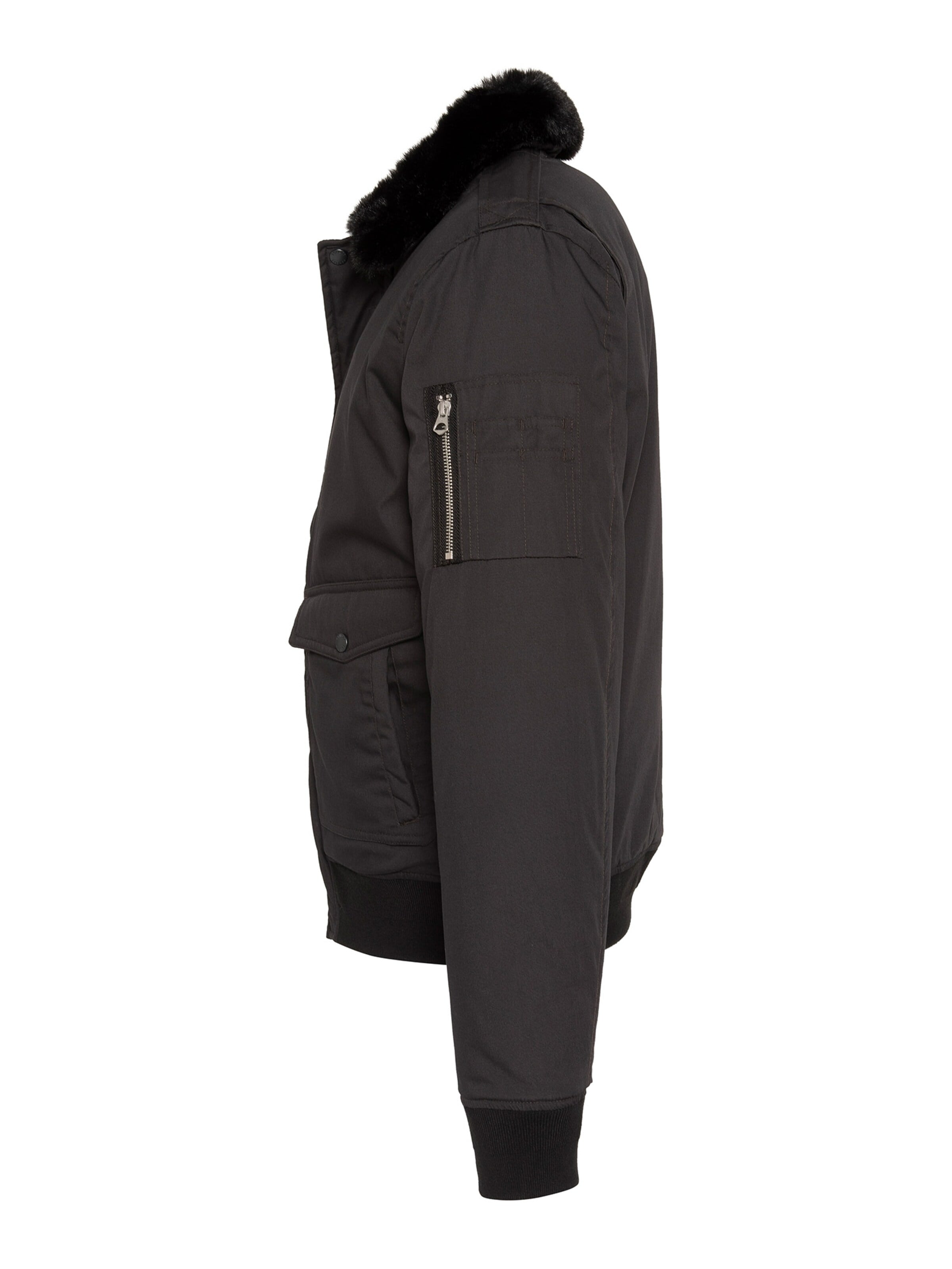 Veste mi-saison Schott NYC en noir
